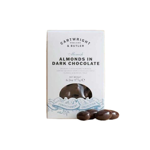 CARTWRIGHT & BUTLER Almonds in Dark Chocolate 175g