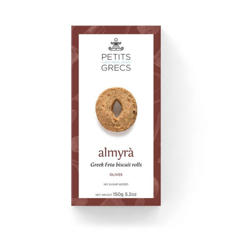 PETITS GRECS Almyra Savoury Biscuits with Olives & Coriander Seeds