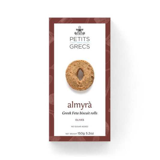 PETITS GRECS Almyra Savoury Biscuits with Olives & Coriander Seeds 150g