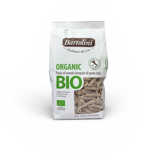 Bartolini Organic Wholewheat Penne 500g