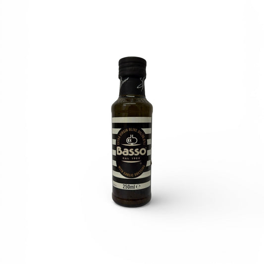 BASSO Extra Virgin Olive Oil with garlic