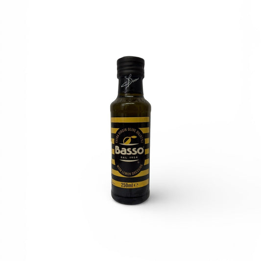 BASSO Extra Virgin Olive Oil with Lemon 250ml