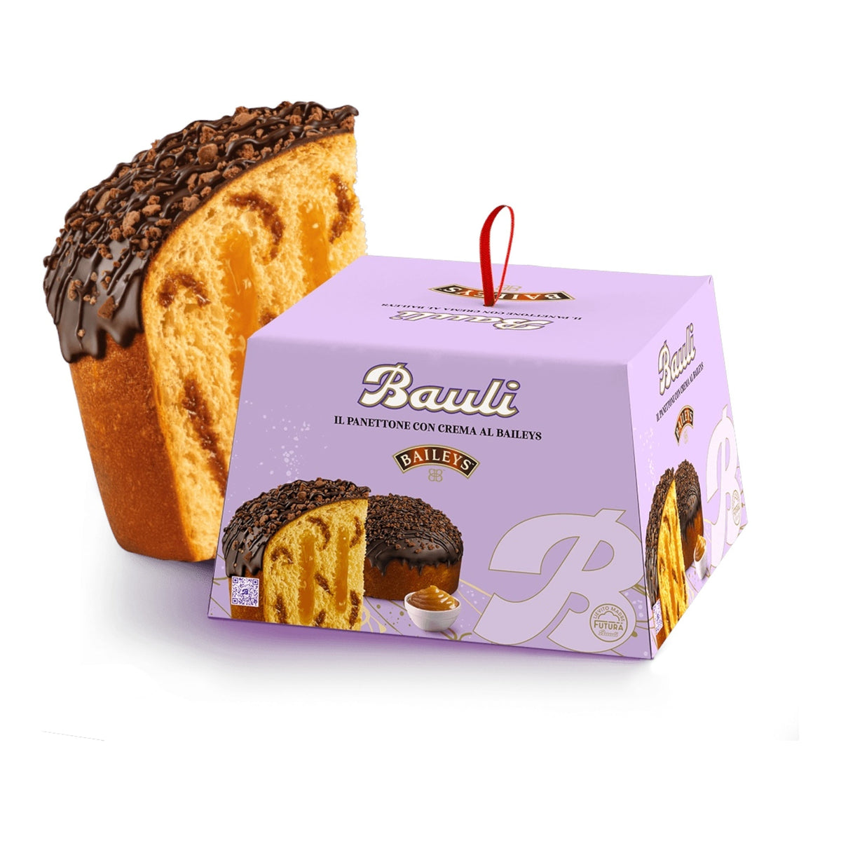 Bauli Panettone with Baileys Cream 750g, original retail box