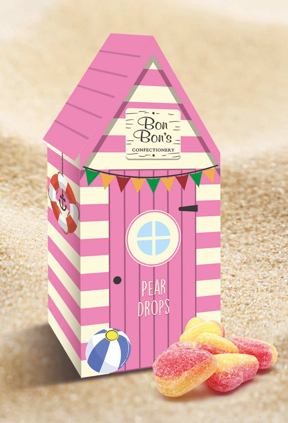 BEACH HUT - PEAR DROPS