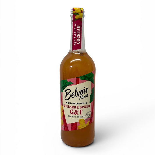 Belvoir Non-Alcoholic Rhubarb & Ginger G&T