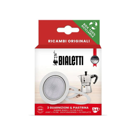 BIALETTI Gasket & Filter Moka/ Dama Set