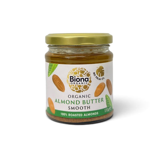 Biona Organic Smooth Almond Butter 170g