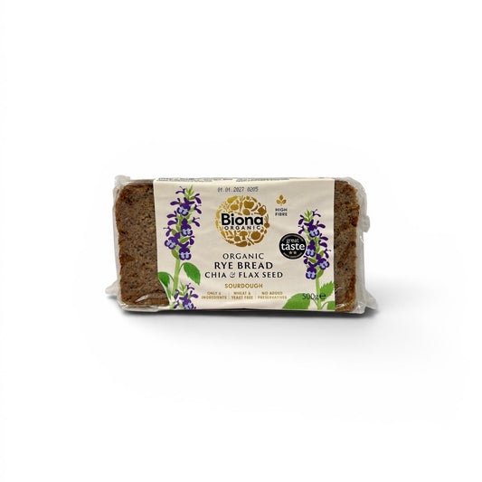 Biona Rye Bread with Chia & Flax Seeds