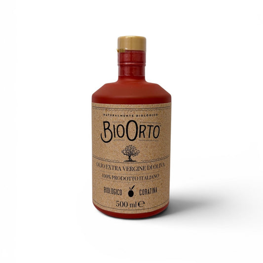 BIO ORTO Monocultivar Coratina Organic Extra Virgin Olive Oil 500ml