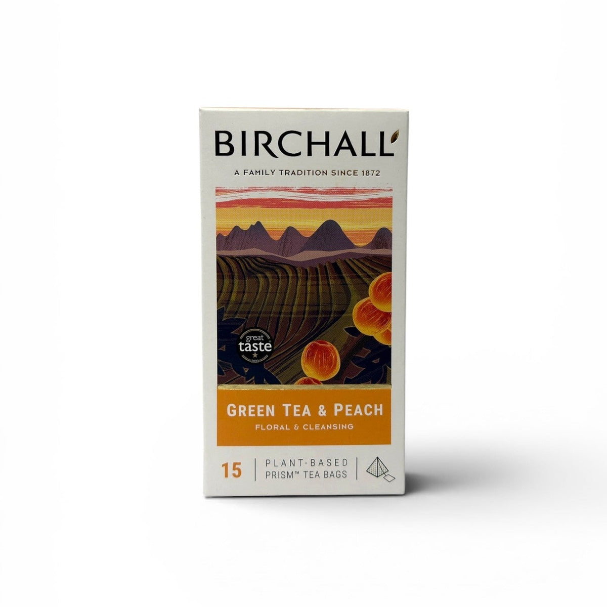 Birchall Green Tea Peach 15 Bags