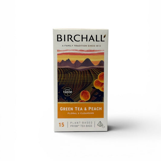 Birchall Green Tea Peach 15 Bags