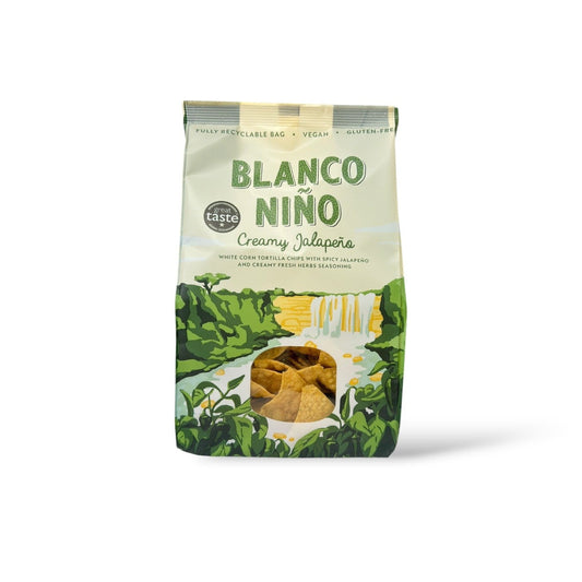 Blanco Nino Creamy Jalapeno Tortilla Chips 170g