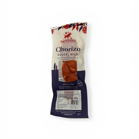 Brindisa Chorizo Dulce (Mild) 200g