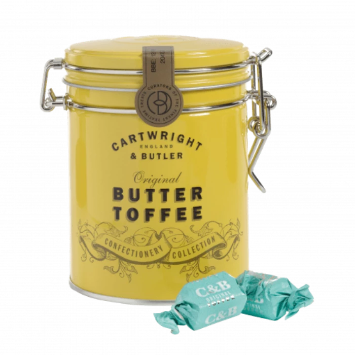 CARTWRIGHT & BUTLER Original Toffees Tin 130g