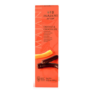 MAJANI Candied Orange Coated with Dark Chocolate 100g