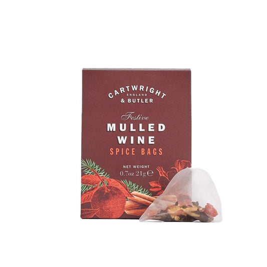 CARTWRIGHT & BUTLER Mulled Wine Spice Bags 21g