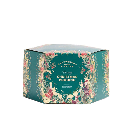 Cartwright and Butler Christmas Pudding carton