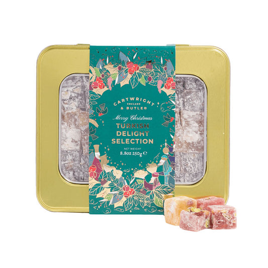 Cartwright and Butler Turkish Delight Selection 250g tin