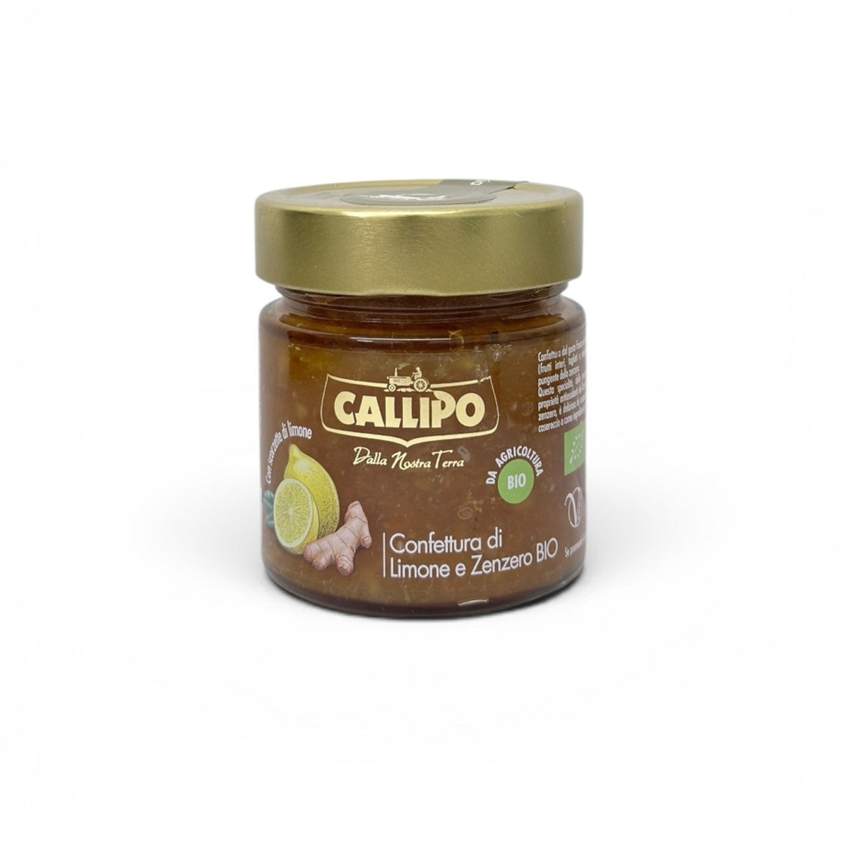 Callipo Organic Lemon & Ginger Jam 280g