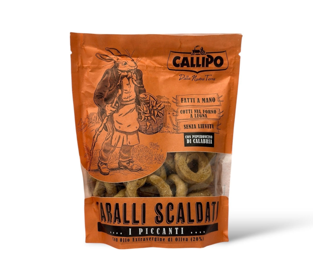 Callipo Spicy Wholegrain Taralli Scaldati 280g