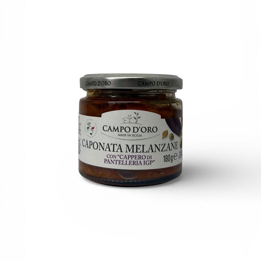 CAMPO DORO Aubergine Caponata Siciliana 180g