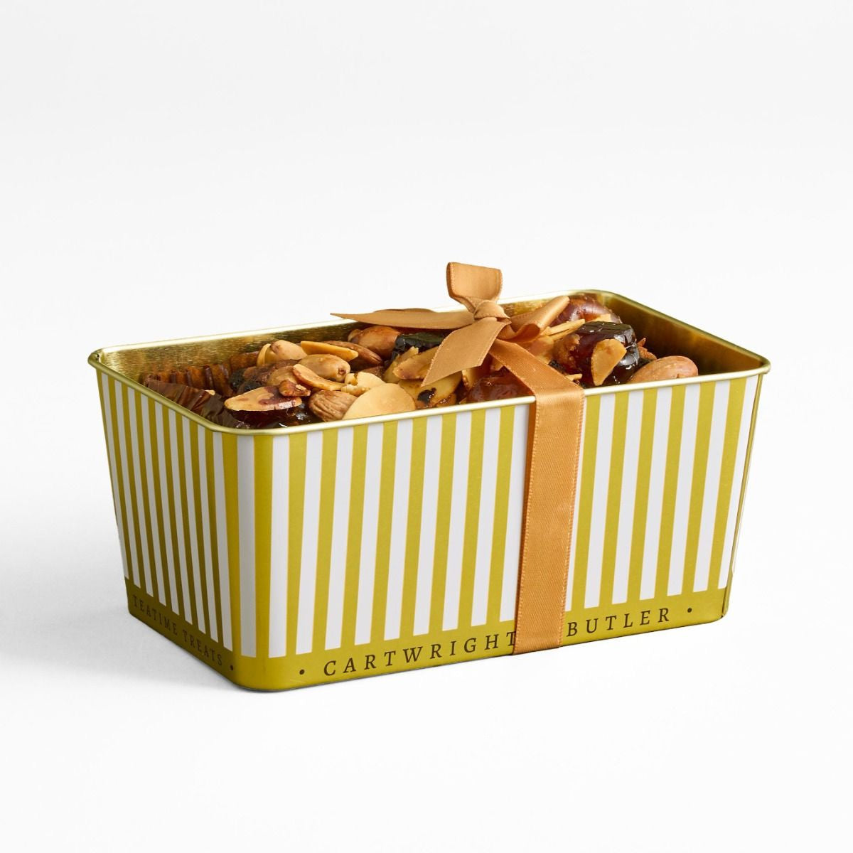 Cartwright & Butler Christmas Loaf Cake 530g – gold Christmas tin