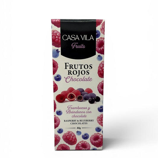 CASA VILA Frutos Rojos Chocolate 80g