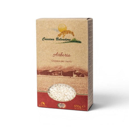 CASCINA BELVEDERE Organic Arborio Rice 500g