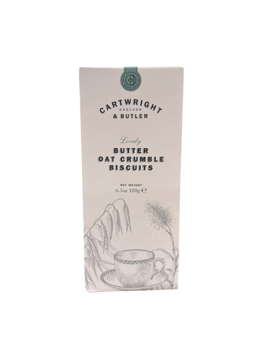 CARTWRIGHT & BUTLER Butter Oat Crumbles 180g