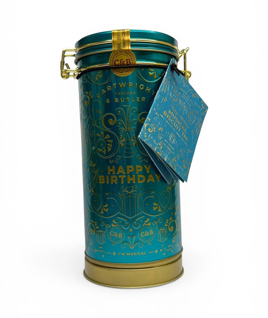 CARTWRIGHT & BUTLER Happy Birthday Musical Tin