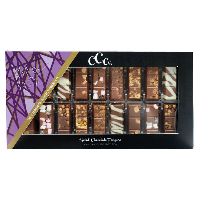 CCO 18 Solid Chocolate Fingers Milk Selection 320g