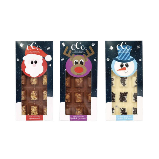 CCO Christmas Character Chocolate Barrel Bars