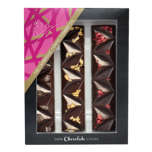 CCO Trio Dark Chocolate Sticks 90g