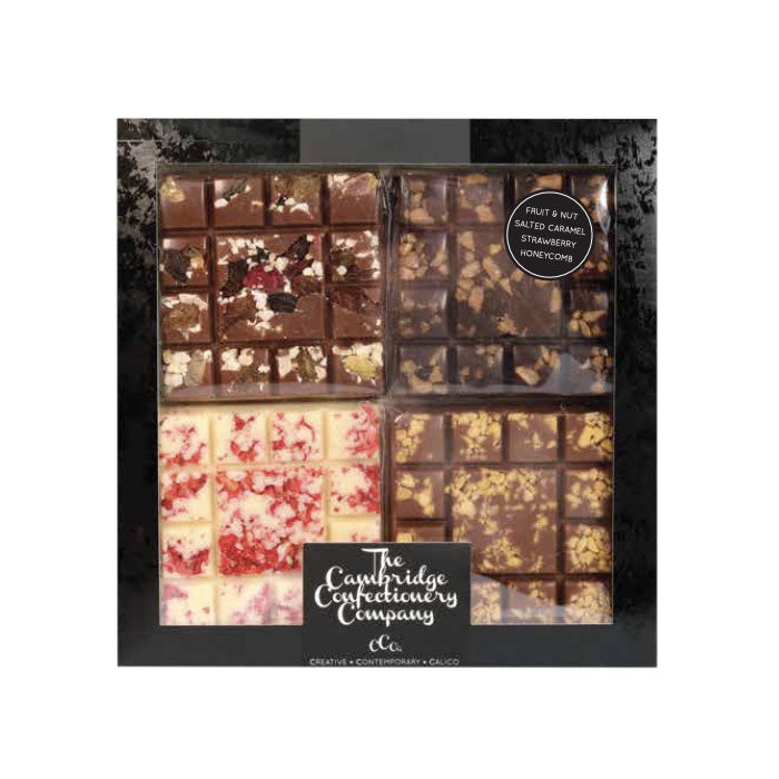 CCO 4 Squares Chocolate Variety Gift Boxes 400g
