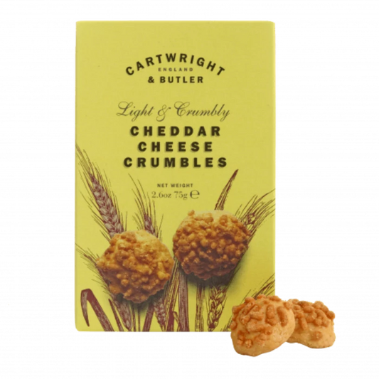 Cartwright and Butler Cheddar Cheese Crumbles 75g