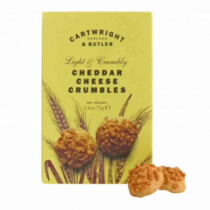 CARTWRIGHT & BUTLER Cheddar Cheese Crumbles 75g