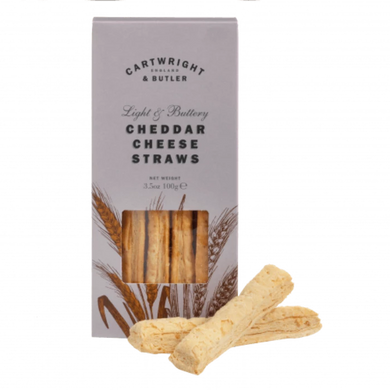 CARTWRIGHT & BUTLER Cheddar Cheese Straws 100g