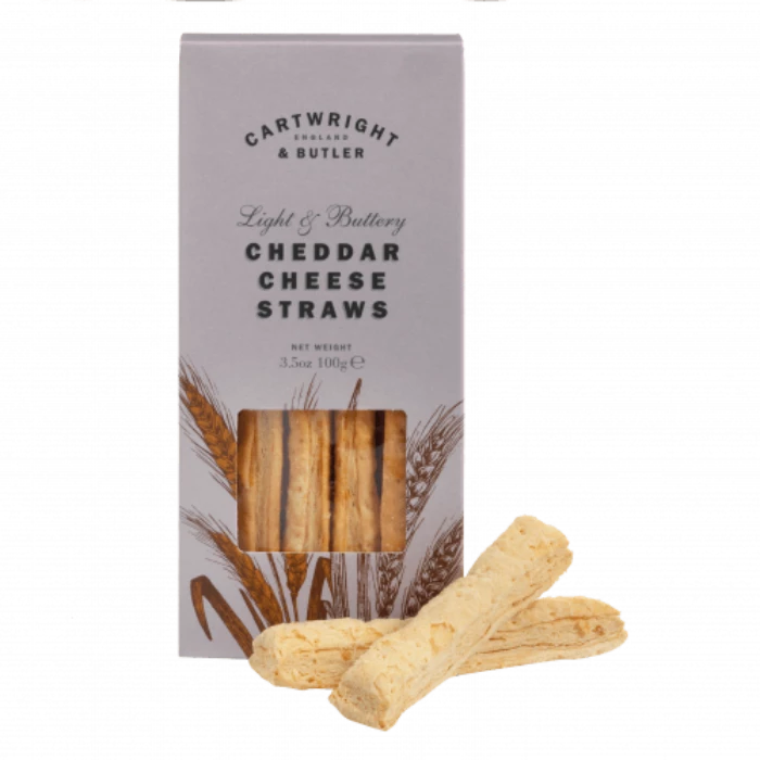 CARTWRIGHT & BUTLER Cheddar Cheese Straws 100g