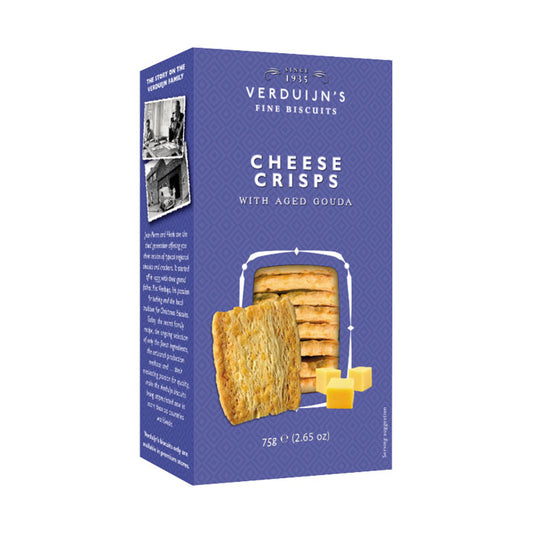 VERDUIJN'S Cheese Crisps With Aged Gouda 75g