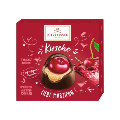 NIEDEREGGER Cherry Marzipan Dark Chocolate