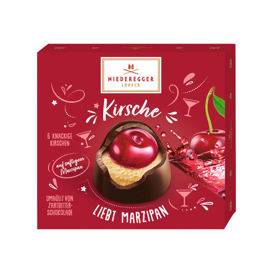 Niederegger Cherry Marzipan Dark Chocolate 108g