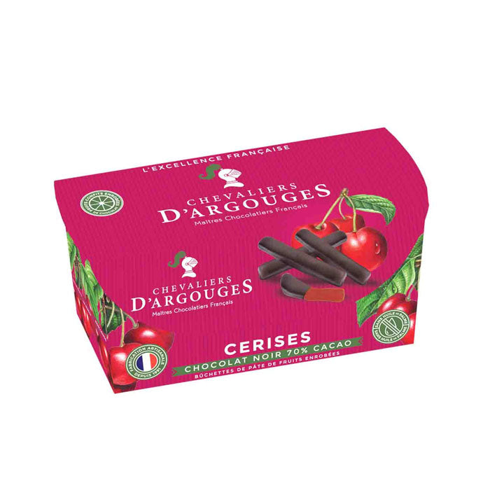LES CHEVALIERS D'ARGOUGES Cherry Paste with Dark Chocolate 150g