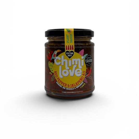 CHIMILOVE Red Pepper & Jalapeño Aji Extra Hot Chilli Oil 165g