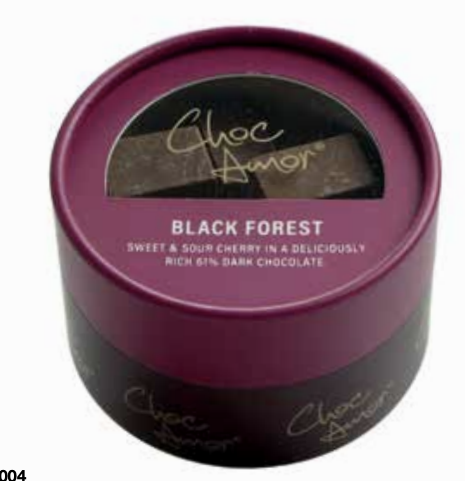 Choc Amor Black Forest gift tub
