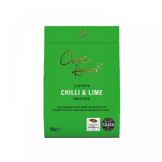 CHOC AMOR Chilli & Lime Dark Chocolate Bites 90g