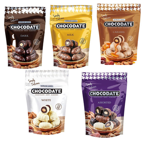 CHOCODATE Chocolate Covered Dates