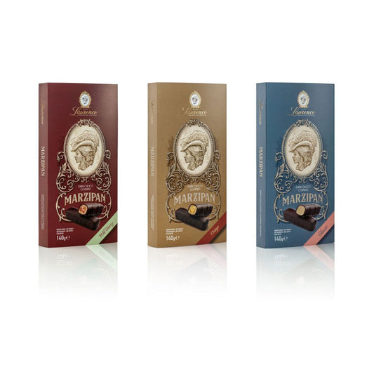 LAURENCE Dark Chocolate Coated Marzipan 140g