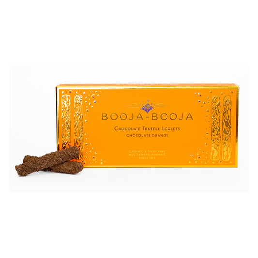 BOOJA BOOJA Chocolate Orange 10 Truffle Logs 115g
