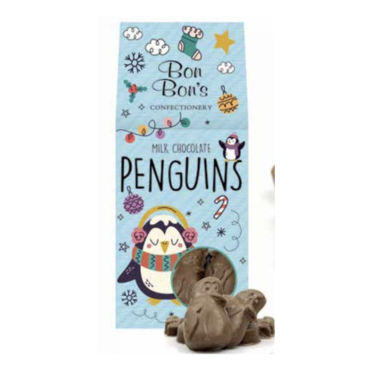 BON BON'S Solid Milk Chocolate Penguins 120g