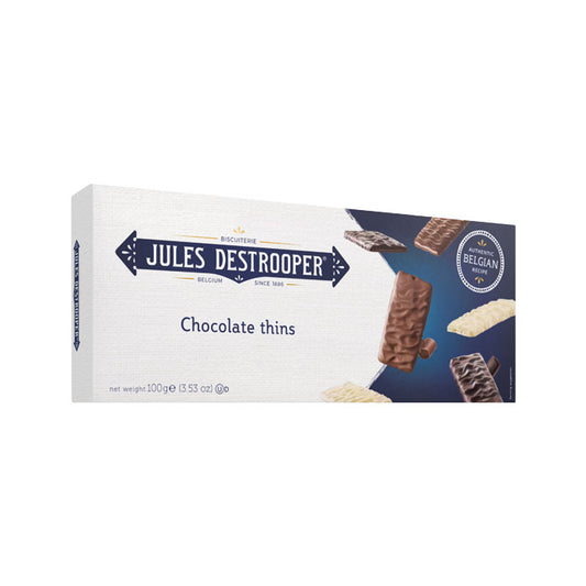 JULES DESTROOPER Chocolate Thins 100g